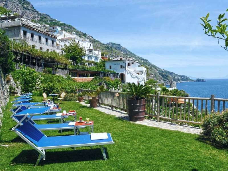 Tuin hotel Amalfi