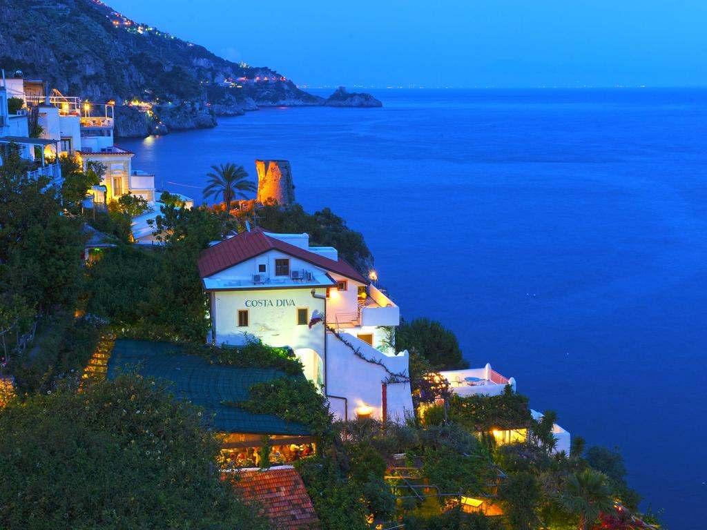 Amalfi hotel uitzicht zee