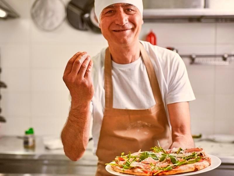 Pizza chef Sorrento